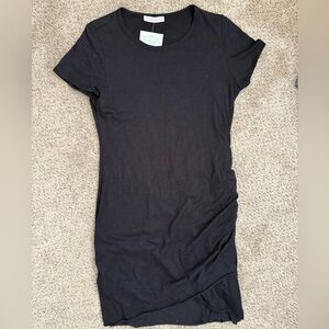 Black t-shirt dress